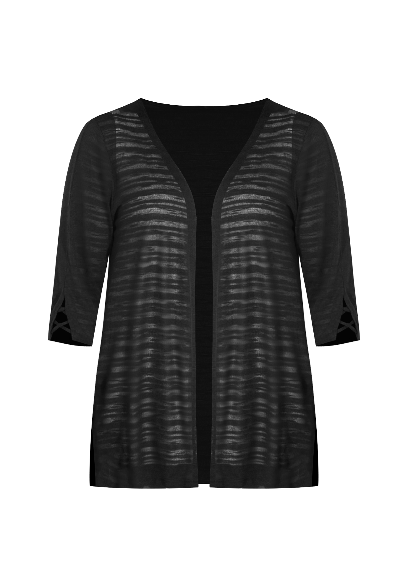 Shadow Stripe Cardigan | Catherines